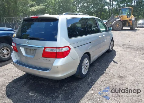 2005 Honda Odyssey Touring из США, поврежденный, VIN 5FNRL38835B019368